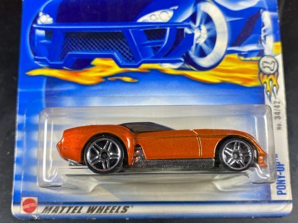 ホットウィール HOTWHEELS PONY UP PONY-UP