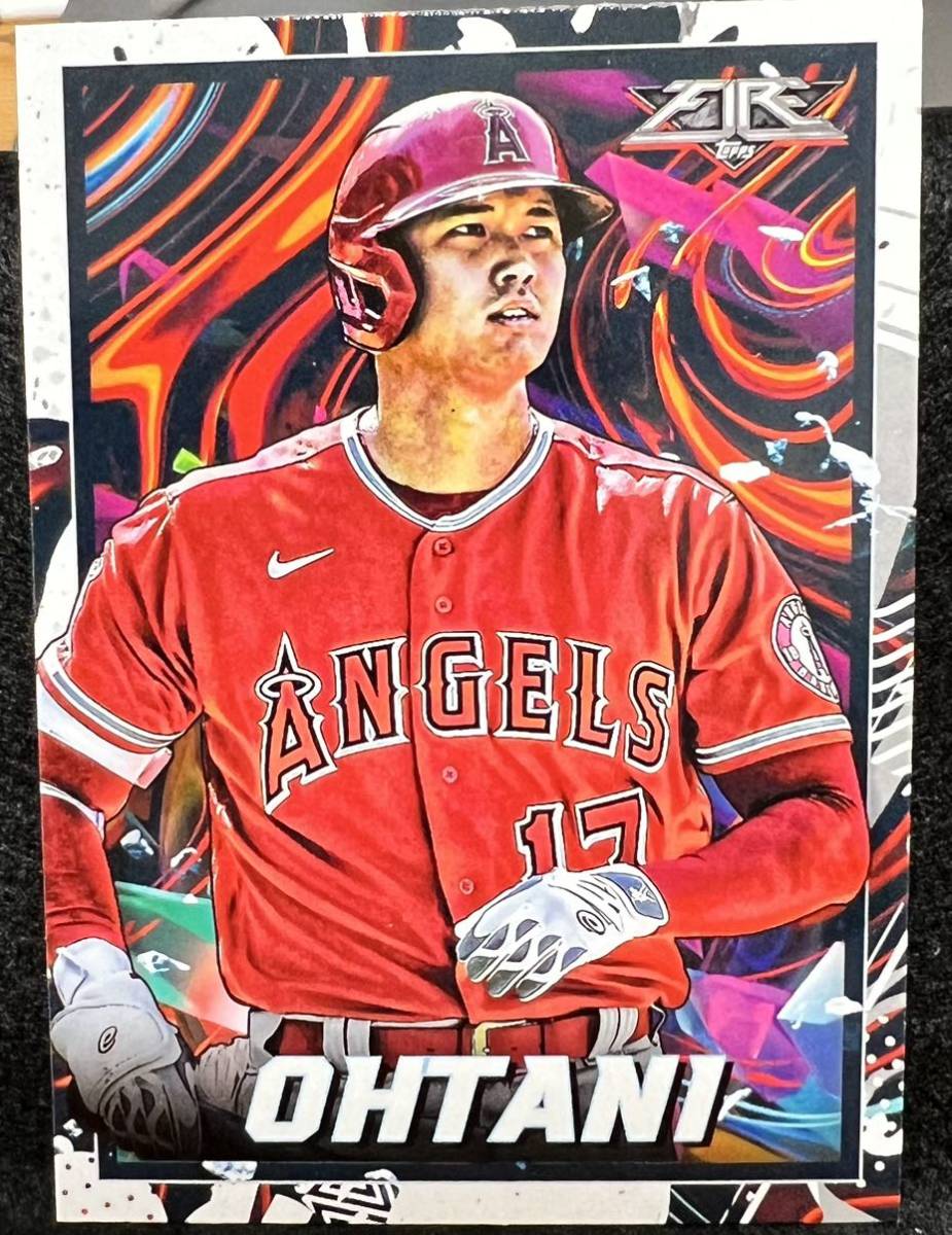 2022 Topps Fire 大谷翔平 Shohei Ohtani #35