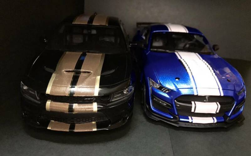 送料無料☆ 1/18 映画 ワイルドスピード ドミニク仕様風モディファイ CUSTOM・ダッジ CHARGER SRT ヘルキャット Fast & Furious