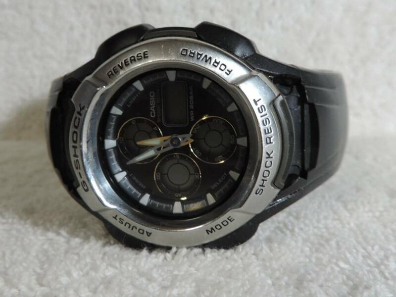 不動・(電池交換必要か修理必要) ベゼル欠損・タイ国製・カシオ 男性時計 G-SHOCK G-601