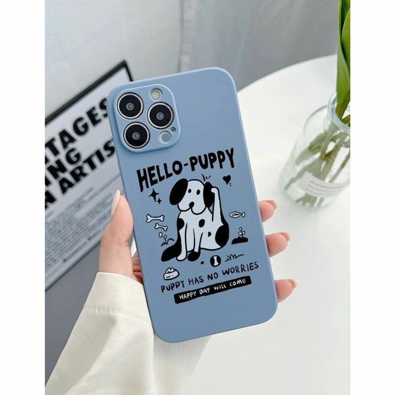 iPhone12 12pro アイフォン　ケース　スマホ　スマホケース　いぬ　犬　イラスト　かわいい