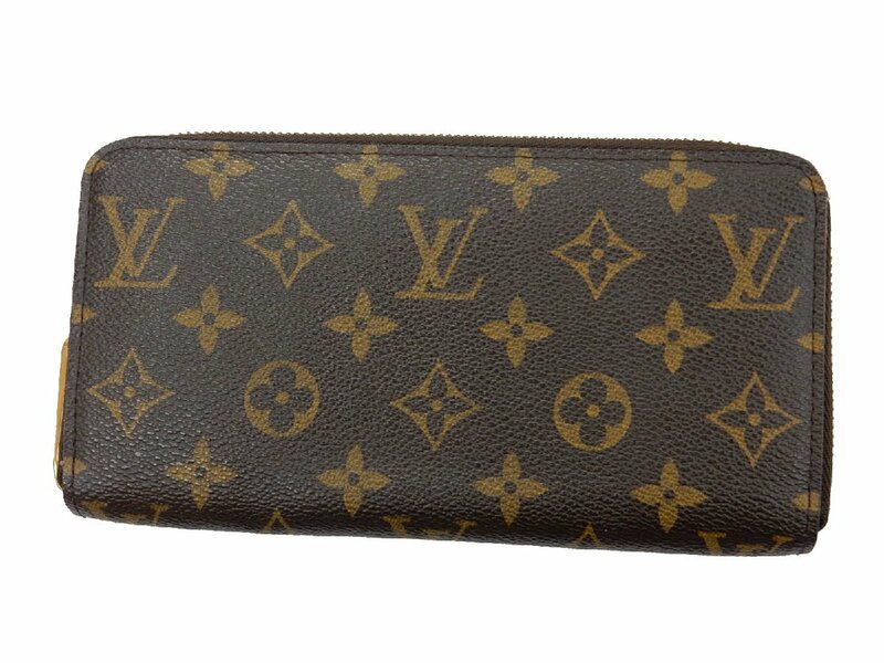 【良品】ルイヴィトン/LOUIS VUITTON ジッピーウォレット モノグラム ラウンドファスナー 長財布 CA2077