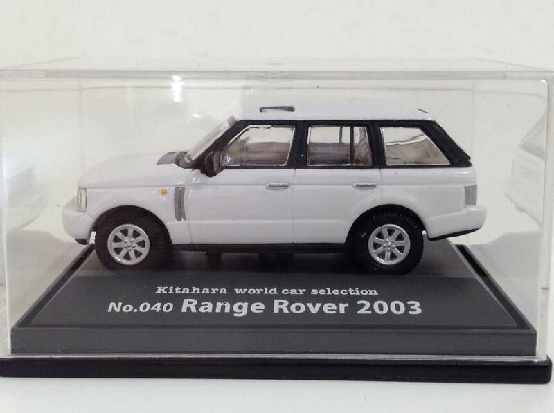 ランドローバー 3代目 BMW レンジローバー Range Rover 前期型 2003年式~ 1/72 約6.9cm キタハラ ホンウェル ミニカー 送料￥220 美品