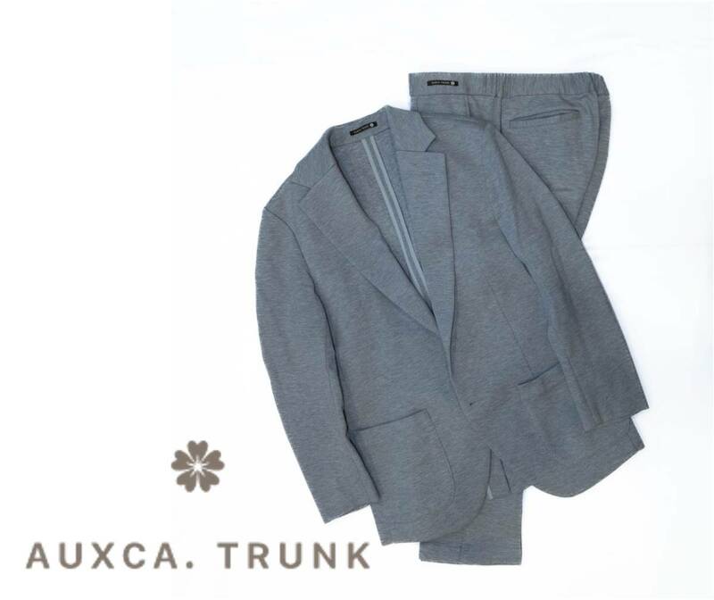 AUXCA TRUNK セットアップスーツ サイズL グレー オーカトランク ジャケット スラックス パンツ BEAMS ビームス