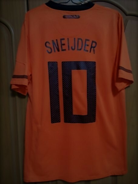 【正規品・古着】オランダ代表（H）ユニフォーム　スナイデル#10　2010W杯/準優勝　アヤックス　インテル