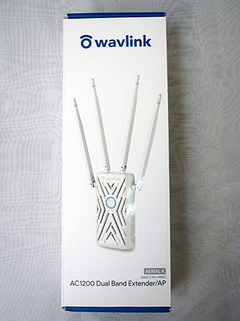 新品未開封　WAVLINK AC1200デュアルバンドWi-Hi 中継器 ハイパワー ・230416