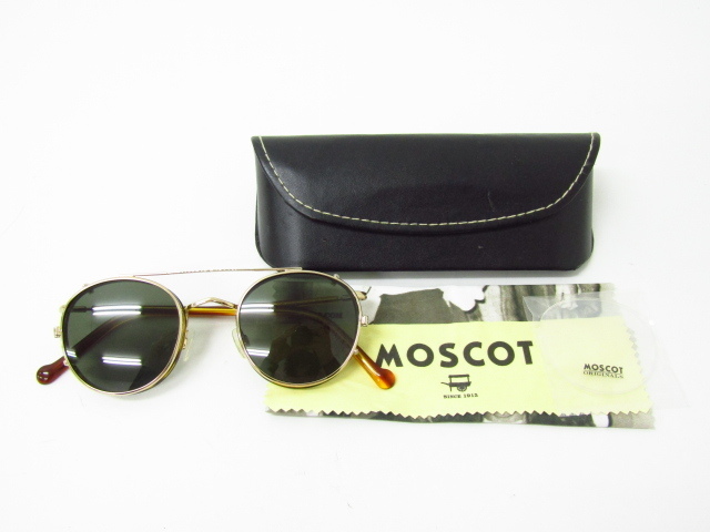 MOSCOT モスコット ZEV 46サイズ クリップオンセット サングラス ▼AC23820