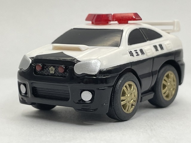 ■★THE POLICE　04　SUBARU IMPREZA WRX STI（高速パトカー）（埼玉県警察/警察車両/プルバックカー）