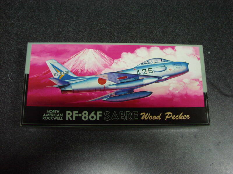 フジミ　1/72　RF-86F　セイバー　ウッド ペッカー 　プラモデル