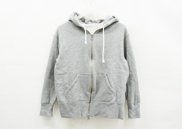 ◇【so-ro ソロ】コットン パーカー グレー 40
