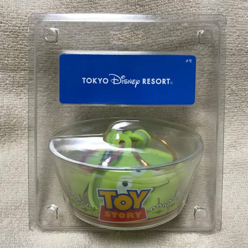 【送料無料】 TDR リトルグリーンメン メモ リトルグリーンまん Toy Story エイリアン トイストーリー ディズニー 新品未使用品