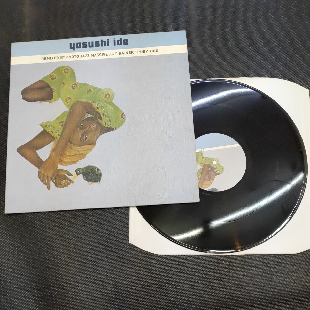 ♪ Yasushi Ide　PRESENTS LONESOME ECHO STRINGS　MEETS THE WORLD　vinyl　ヤスシ イデ　12インチ