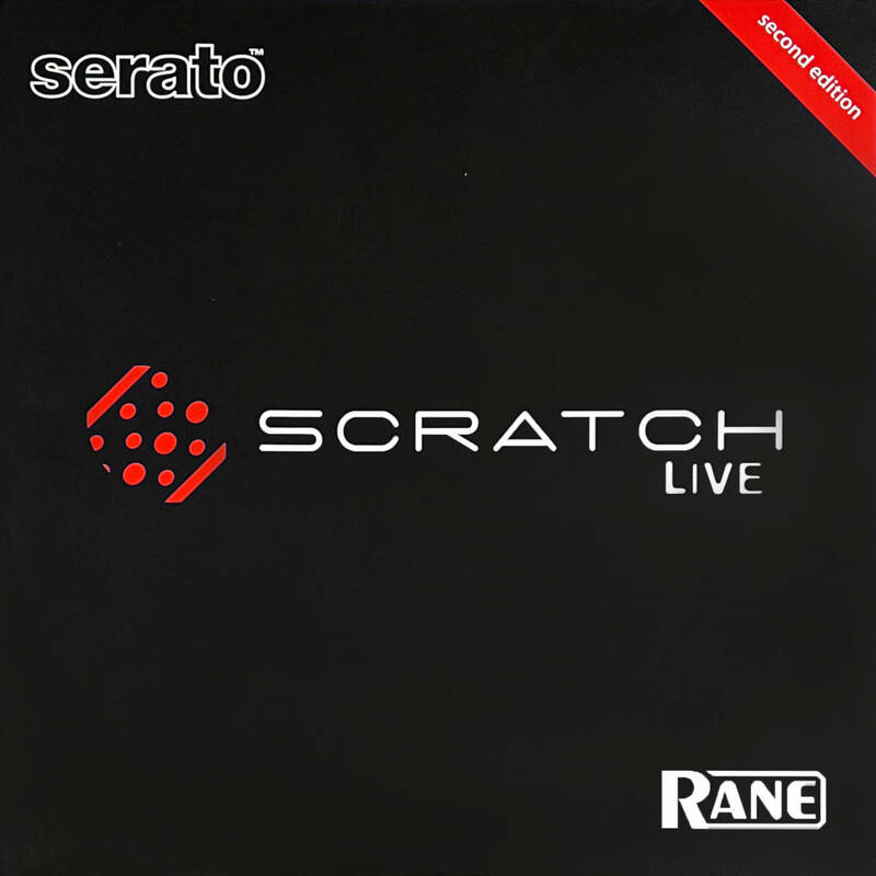 12inch Rane X Serato Control Record Black 2枚セット セラート コントロールバイナル ブラック 黒 レコード
