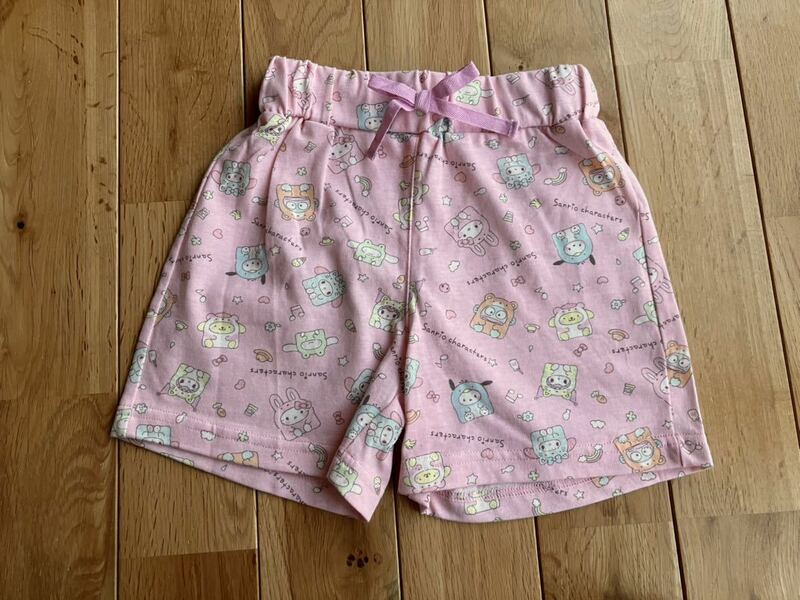 新品 女の子 キッズ サンリオ ショートパンツ 110センチ ピンク