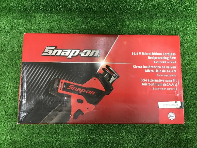 【未使用品】Snap-on（スナップオン）14.4V充電式レシプロソー グリーン CTRSJ761G / ITA6DZRH82DY