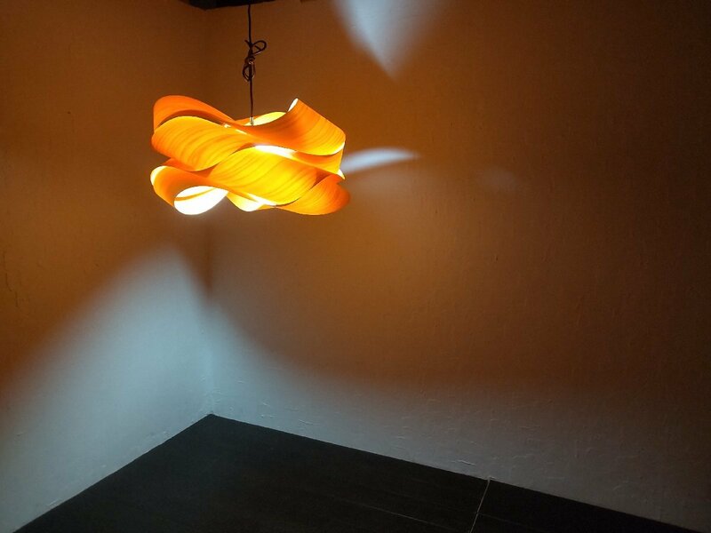 【2020年製　美品】LZF ルシフェル LINKペンダントライト Large Orange 17.6万 yamagiwa取り扱い 照明 スペイン