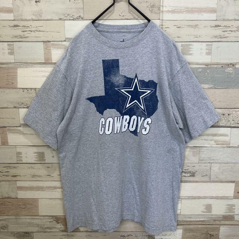 NFL ダラスカウボーイズ COWBOYS US古着 カレッジTシャツ L