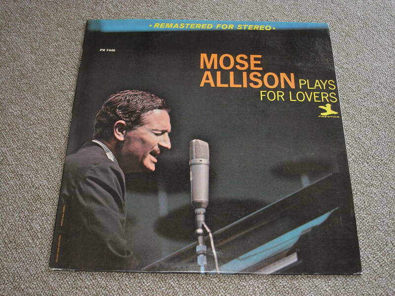 MOSE ALLISON / PLAYS FOR LOVERS
