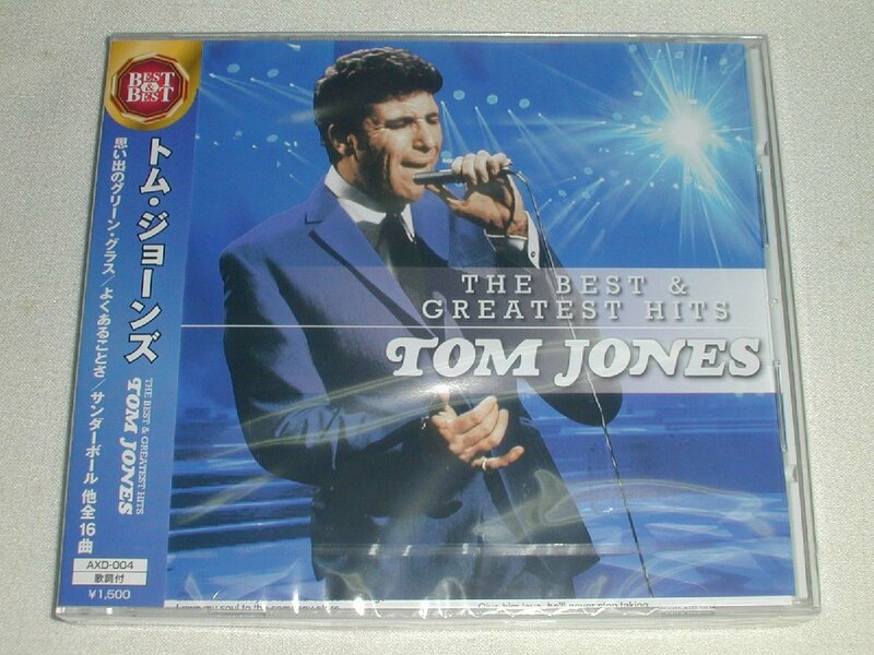 ☆新品CD トム・ジョーンズ BEST ＆ BEST 全16曲