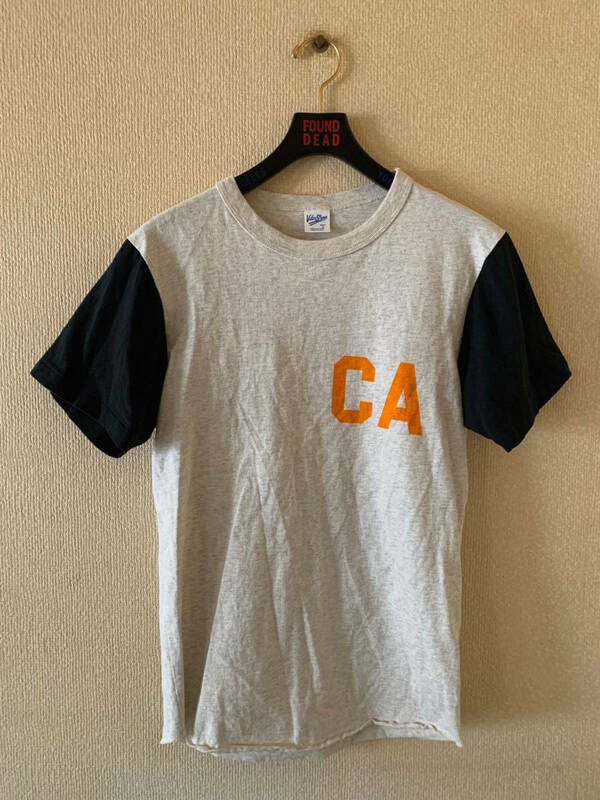 Velva Sheen ベルバシーン ベースボール　ハーフスリーブ　CA Tシャツ　S made in USA