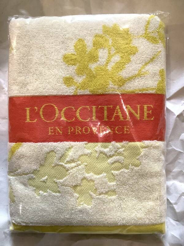 値下げ 即決 新品 未使用 ロクシタン L'OCCITANE オスマンサス バスタオル 非売品 ノベルティ 他ノベルティ出品中 同梱可能