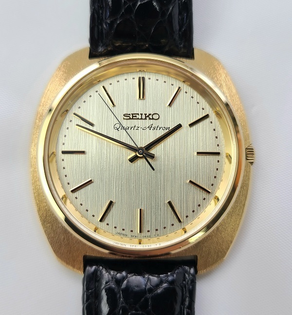 SEIKO セイコー K18 金無垢 ヒストリカルコレクション 2000年記念 限定500本 シリアルNo.入 クォーツ アストロン メンズ腕時計
