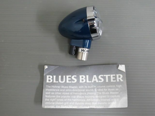 ホーナー ブルーブラスター ハーモニカ用 ダイナミックマイク ブルースハープ用マイク HOHNER Blues Blaster 新品 未使用 #J20230217