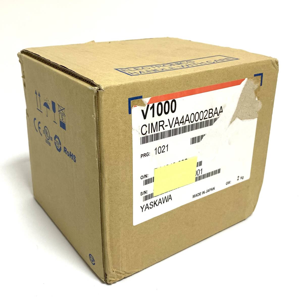 ★新品/未使用品★ YASKAWA 安川 V1000 インバーター CIMR-VA4A0002BAA インバータ 安川電機 【10日間保証付き】I230429