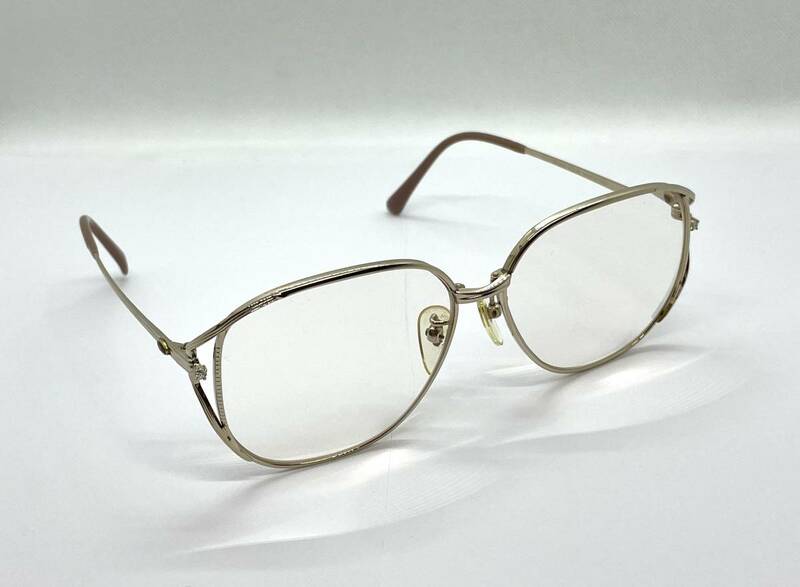 LONGCHAMP ロンシャン 眼鏡 メガネ 宝石 フレーム ゴールド 56□13－135 1/15 12KGF LC-2115