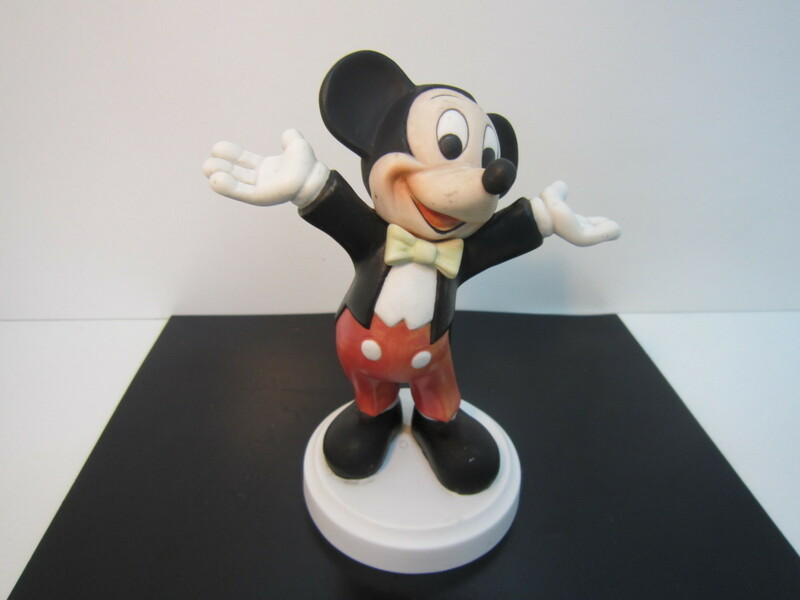 ディズニー　ミッキーマウス　置物　陶器製　メキシコ
