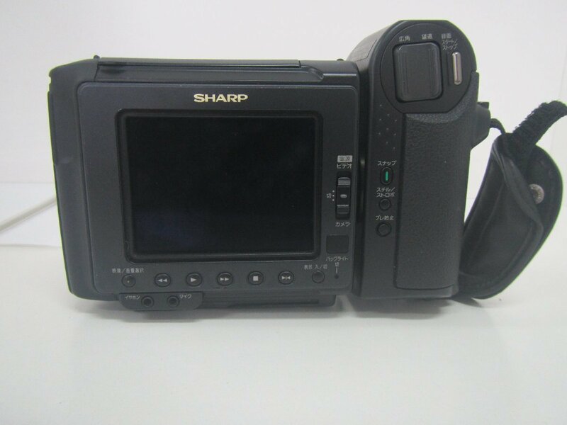 SHARP　８　VIEWCAM　 VL-EL13　液晶8ミリビデオカメラ　中古　ケース入り