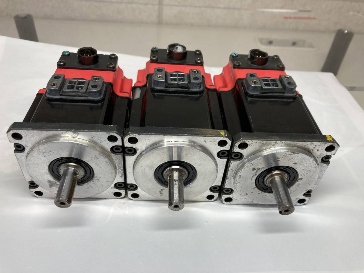FANUC AC Servo Motor βM0.4/4000・βM0.5/4000・βM0.5/4000 ３個セット