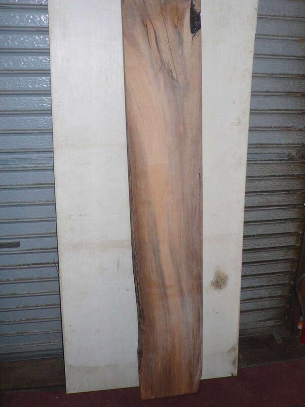 まな板用　木材　全長１３９cm　保管品