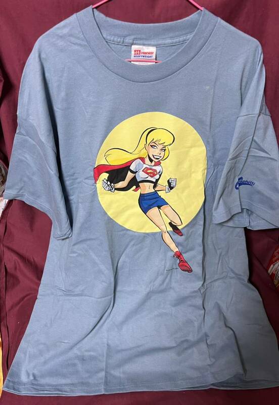 '00 USデッドストック DC COMICS『SUPERGIRL』Tシャツ XL 送料込み スーパーガール