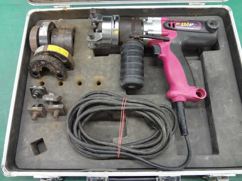 ●CACTUS　カクタス　電動油圧式圧着工具　EV-250AH　圧着器　クリンプボーイ●3