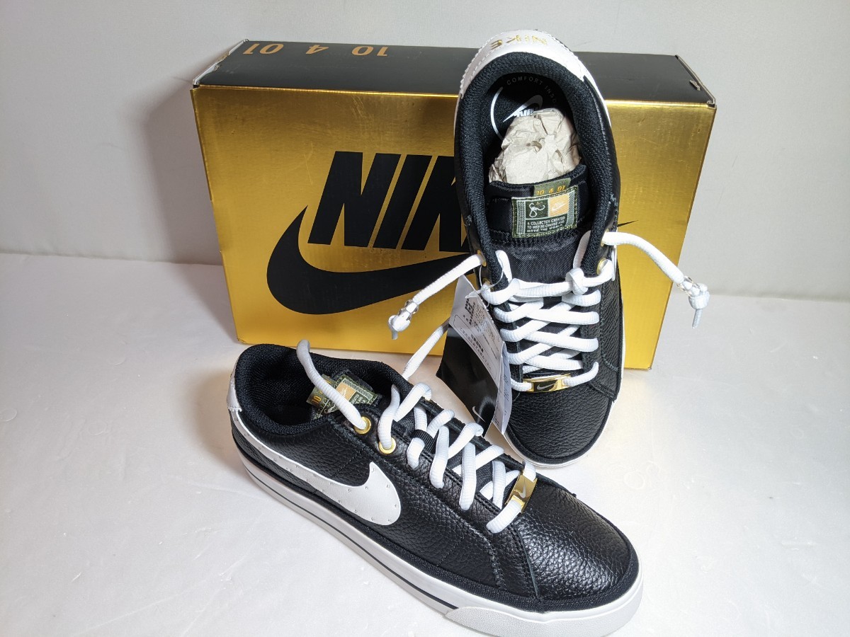 NIKE ナイキ★WMNS Court Legacy Serena Design Crew コートレガシー セリーナ デザイン クルー/26.5cm 黒 ブラック DJ1454-001