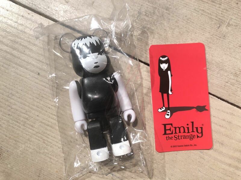 ベアブリック/BE@RBRICK シリーズ45 ホラー　Emily the Strange(メディコムトイ・フィギュア)