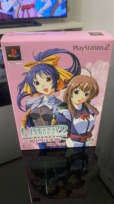 PS2006 Natural2 DUO 桜色の季節 DXパック 角川 F＆C SONY PlayStation 2 動作未確認