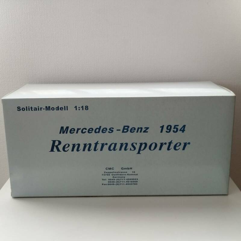 未開封品 CMC 1/18 メルセデス・ベンツ 1954 トランスポーター Renntransporter cmc 1/18 Mercedes-Benz 検 京商 オートアート 