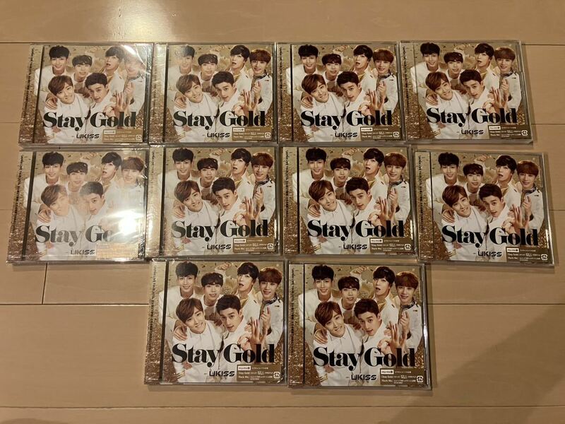 新品 未開封 U-KISS Stay Gold 10枚セット