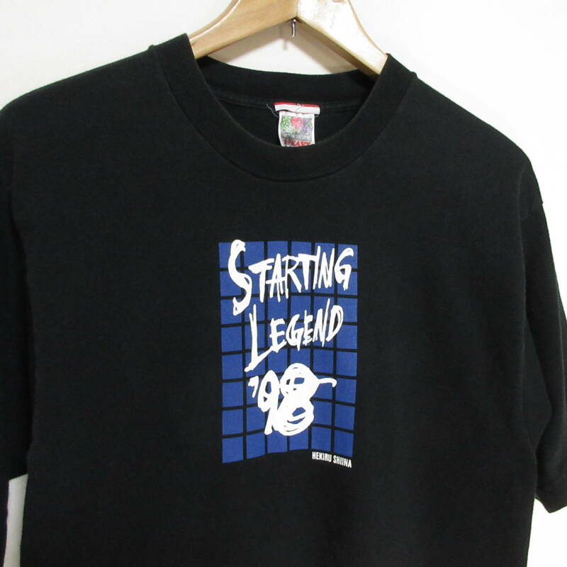 90s当時物　椎名へきる　STARTING LEGEND '98　ツアーTシャツ　送料230円