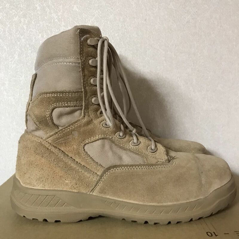 BELLEVILLE 310ST HOT WEATHER TAN STEEL TOE TACTICAL BOOT size-10.0-R(28.0cm) 中古 箱無し NCNR