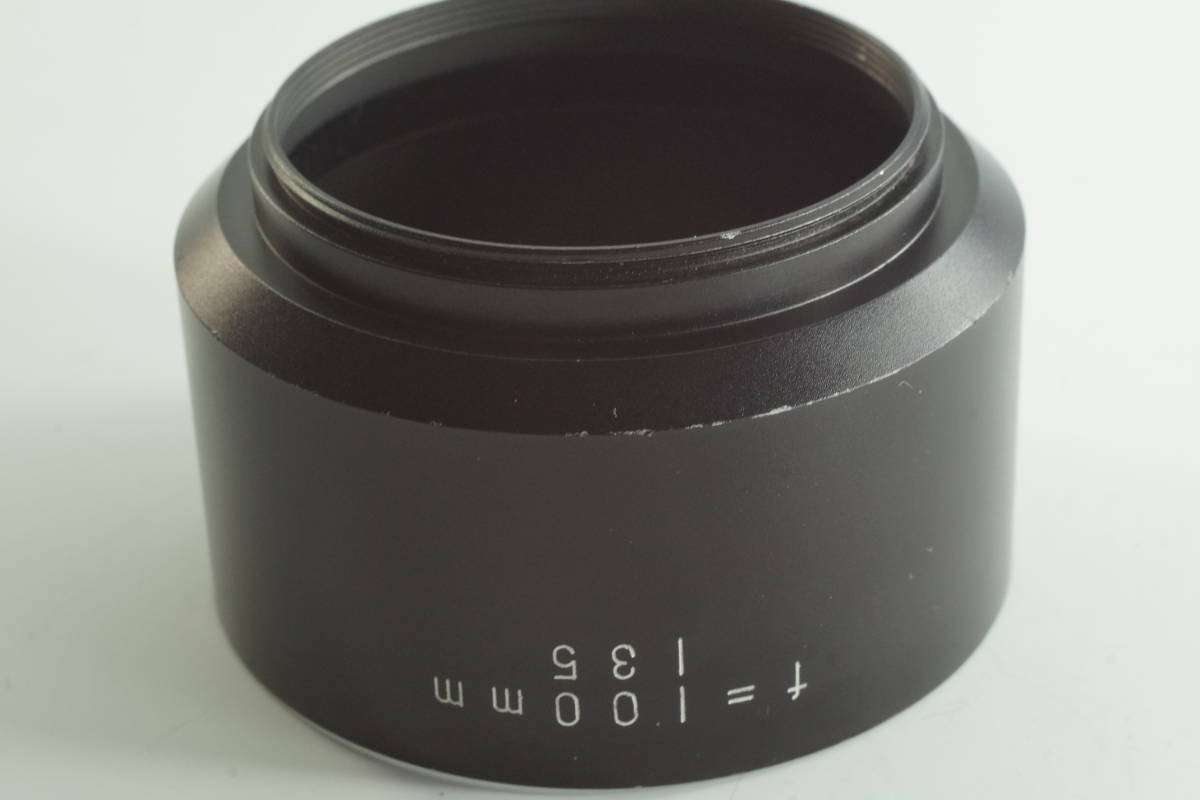 影GG【並品】FUJICA AXマウント 100mm、135mm フジカ ネジ込み式、金属製レンズフード
