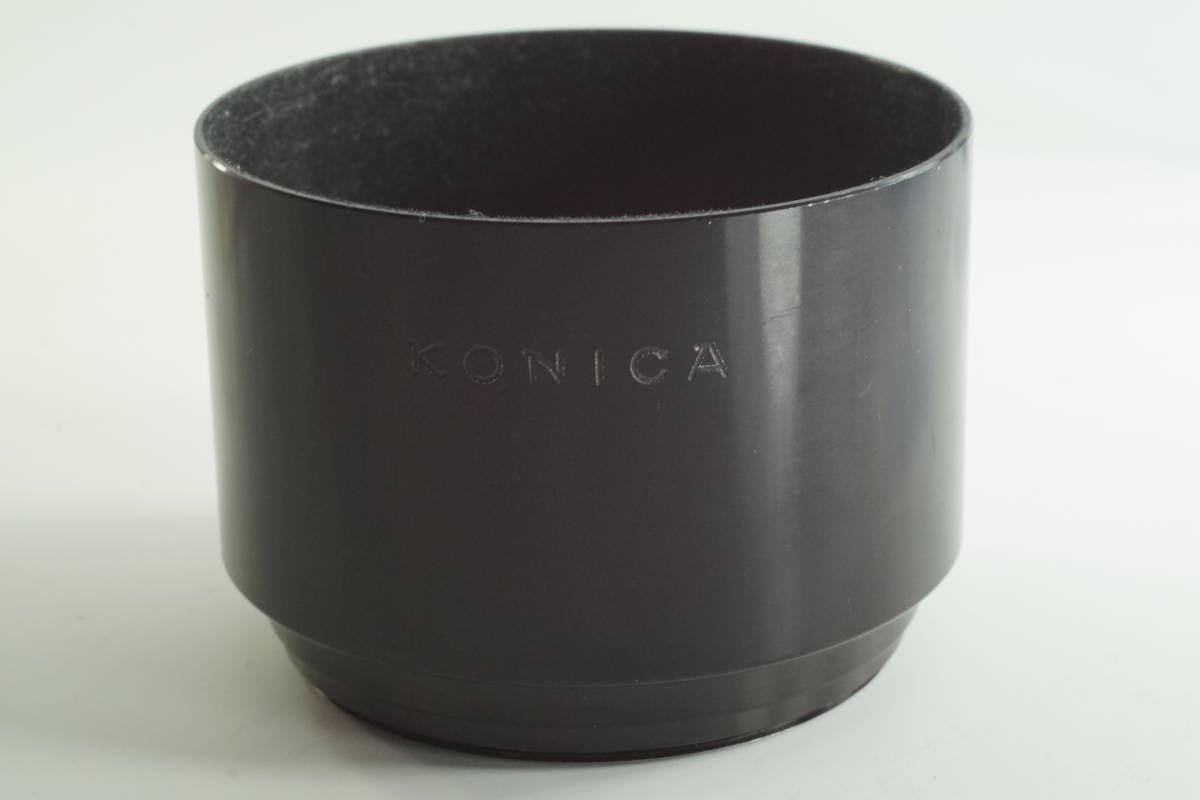 影GG【キレイ】KONICA コニカAR レンズ用 フィルター径55mm メタルフード レンズフード