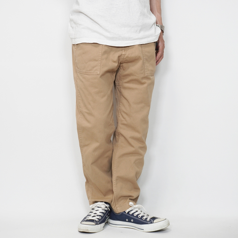 GRAMICCI LOOSE TAPERED PANTS【F】ベージュ グラミチ ルーズテーパードパンツ ベイカー クロップド アンクル ストレッチ GUP-18F010