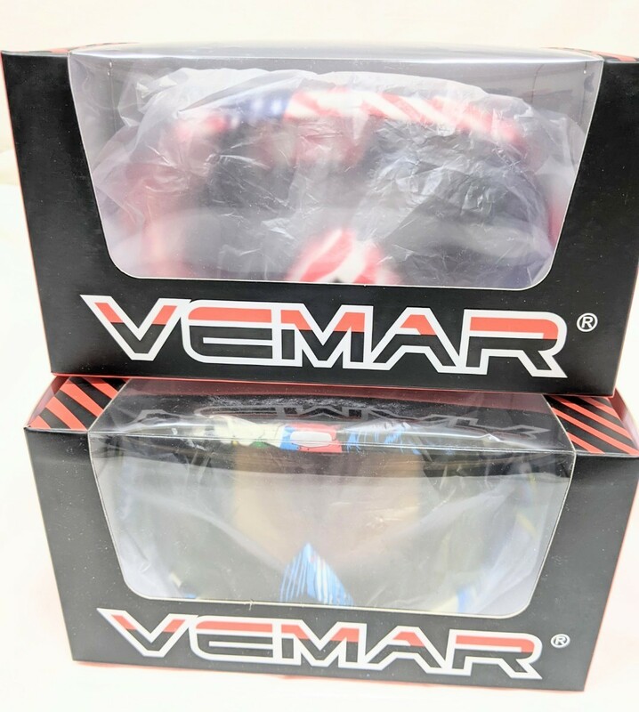 Motocross Goggles　VEMAR　モトクロスゴーグル　UV保護　曇り止め付き　 ポリカーポネートレンズ　新品未使用　2つセット 