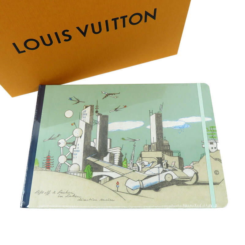 未使用 LOUIS VUITTON ルイ ヴィトン トラベルブック ブリュッセル ベルギー人 漫画家 エヴァー・メーレン TRAVEL BOOK 箱付き
