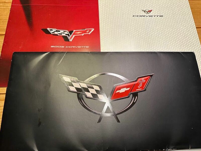 シボレー　コルベット　CHEVROLET CORVETTE 1999 2000 2005 モデル　3冊セット　GM