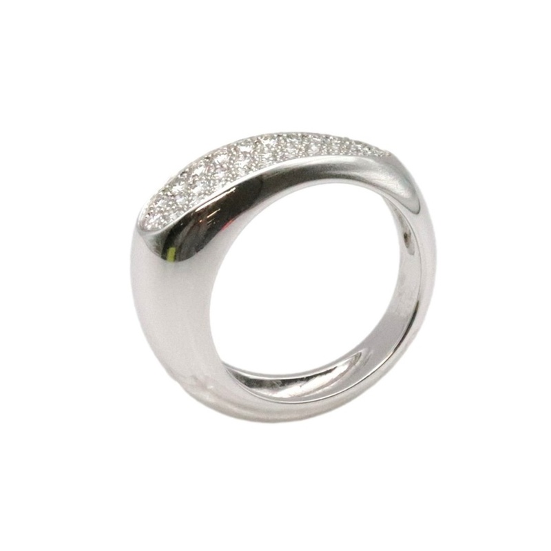 美品 フレッド サクセス リング 54 13.5号 ダイヤモンド 750 K18WG ホワイトゴールド レディース 指輪 ジュエリー FRED