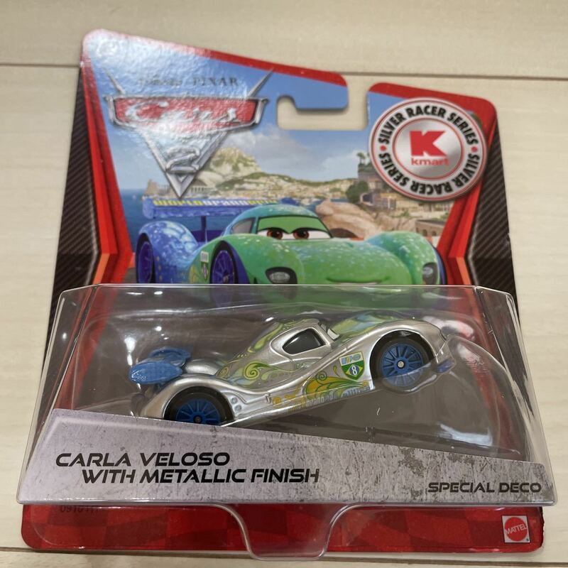 マテル カーズ カルラ ベローゾ Carla Veloso MATTEL CARS ミニカー キャラクターカー メタリック フィニッシュ